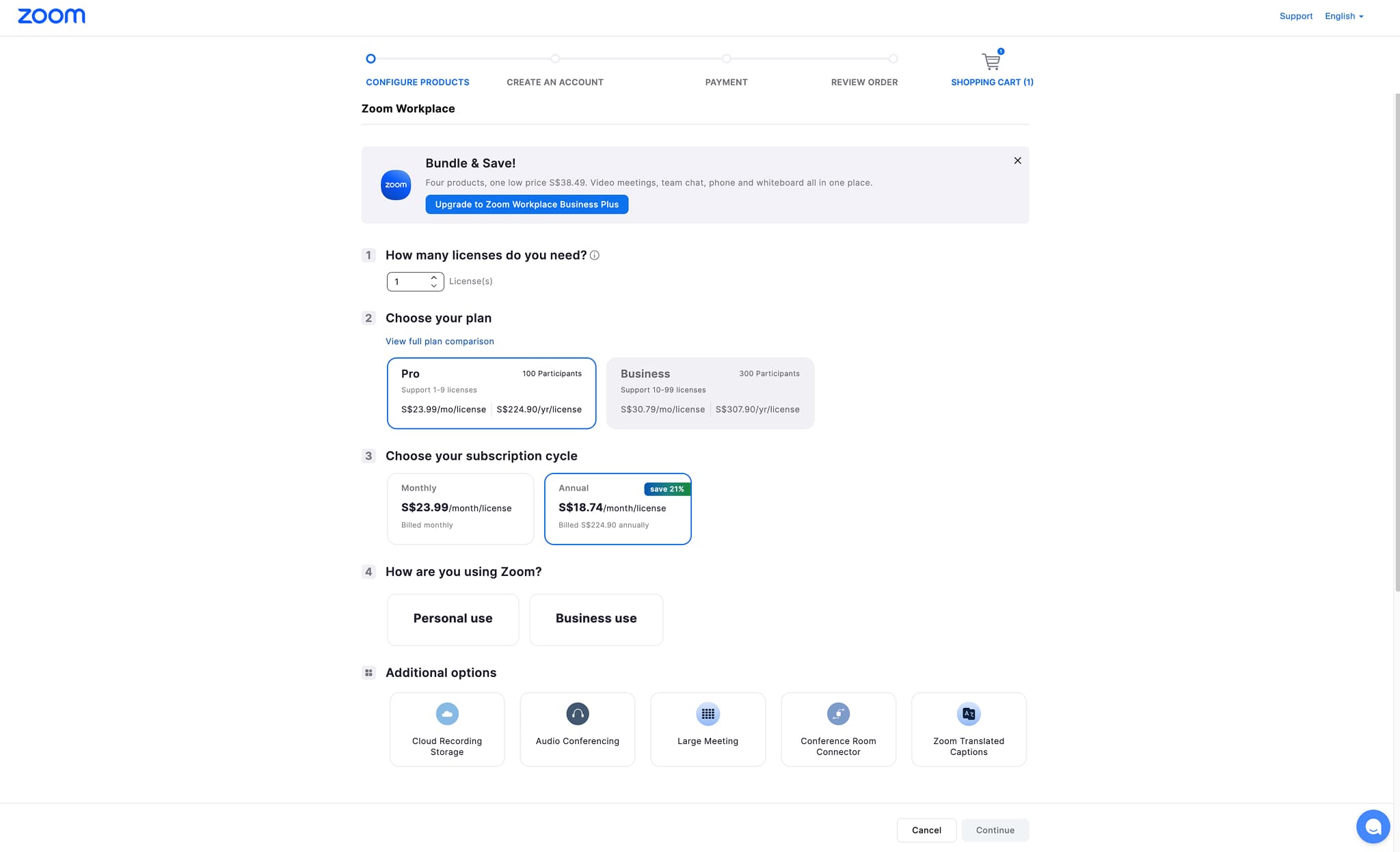 User interview feedback