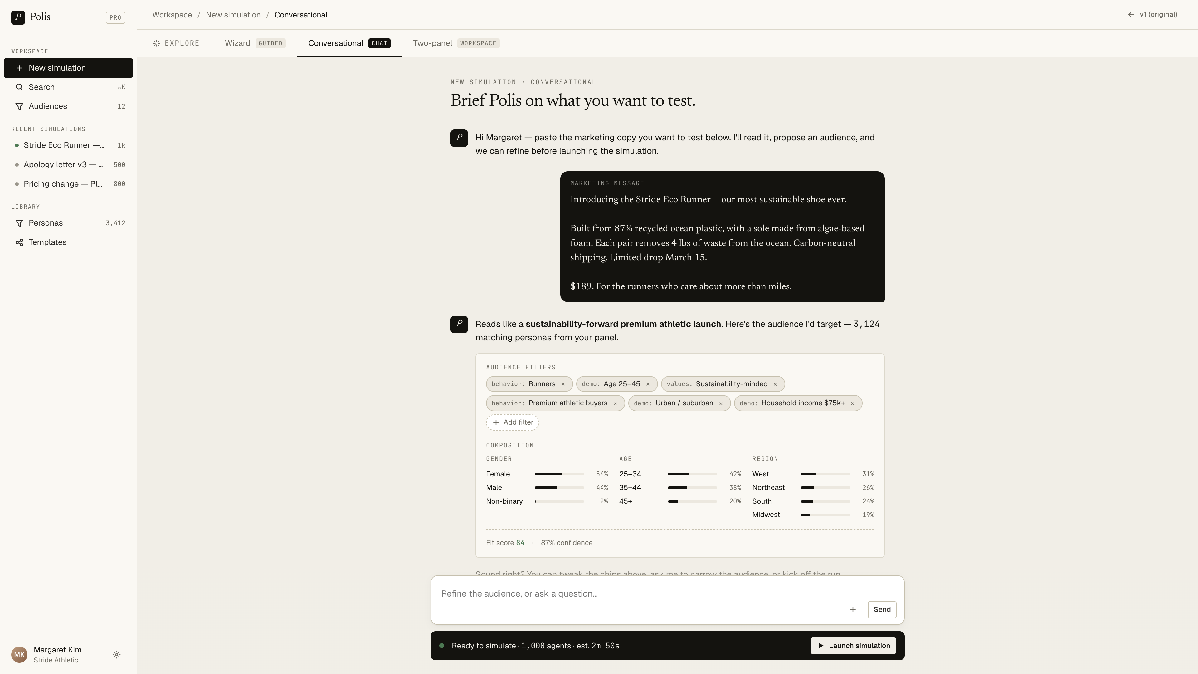 Claude Design 生成的 Conversational 对话式 Compose 方案